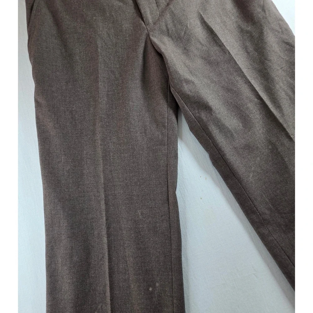 J.Ferrar Slim Fit Dress Pants Mens 34x30 Charcoal Gray Stretch Flat Front Trouse